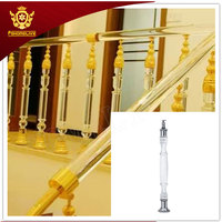 Garde-corps en cristal acrylique pour escaliers, Balustrade en cristal, nouvelle arrivée, poste de Rail, tissoire en acrylique