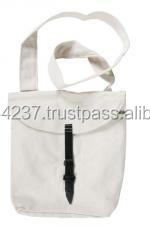 Nuevo Logotipo de requisito personalizado amigable Estilo de moda Nuevo diseño 100% Tela de lona Haversacks Accesorios - Product Image 4