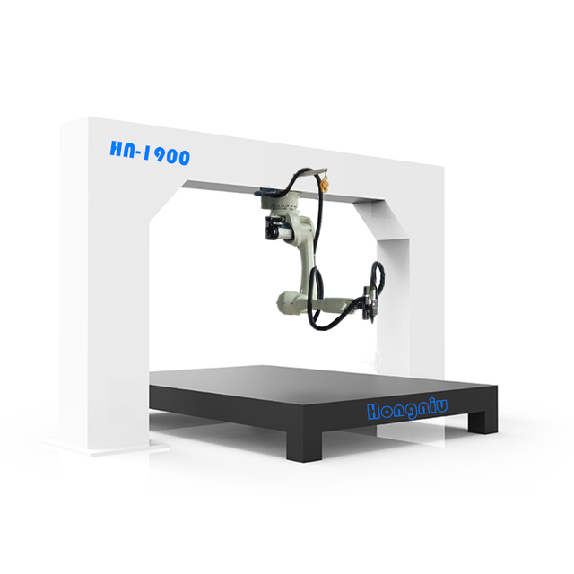 Artificial Intelligence AI Robot 1000w Fiber Laser Cutting Robotic Arm 3D Processing