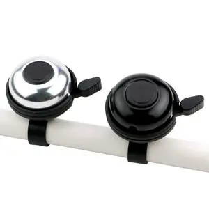 Safety Bicycle Horn Aluminum Alloy Bike Bell Cycling Handlebar Alarm Rings Protective Bicycle Accessories