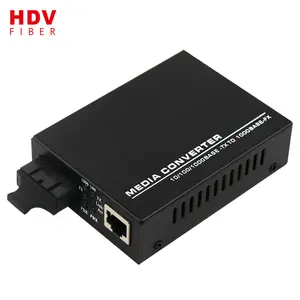 Huawei compatibile 10/100/1000M 20KM a doppia fibra ottica media converter