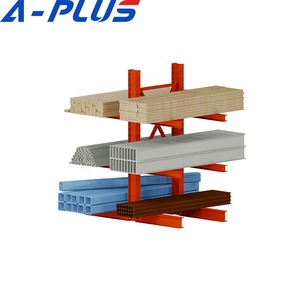Estantería Cantilever de Doble Cara para Trabajo Mediano, 5 Niveles, Almacenamiento de Tubos de PVC, Protección Contra la Corrosión de Acero y Aluminio para Almacenes de Plantas - Product Image 5