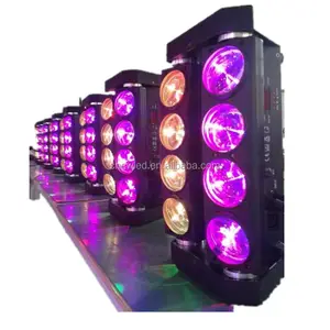 迪斯科dj派对装饰8x10w RGBW 4in1 led蜘蛛梁移动光