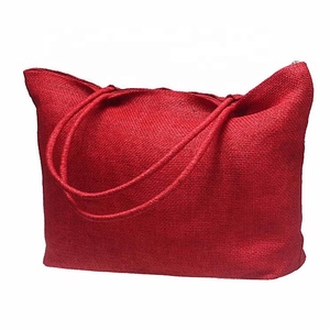 Promotionnel Drop Ship Meilleur Cadeau Simple Couleure bonbon Paille Sacs de Plage D'été - Product Image 2
