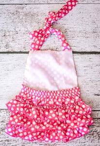 Lovely baby girls fashion impreso de una pieza de encaje traje de baño del vendaje del traje de baño - Product Image 3