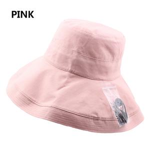 Chapeau de soleil à <span class=keywords><strong>large</strong></span> bord pour l'été en plein air, chapeau de plage tendance pour femmes, anti-UV, printemps, automne, été, chapeau seau en coton pour <span class=keywords><strong>femme</strong></span> - Product Image 6