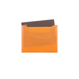 Porte-documents à double poche format A5/A4/FC avec logo personnalisé, motif, fermeture à pression, pochette pour documents, classeur avec fermeture à pression - Product Image 4