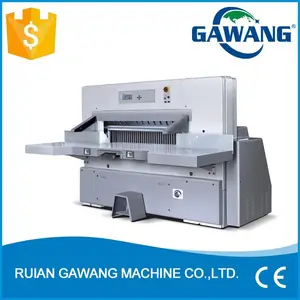 Máquina de corte de papel preciso, herramienta automática de corte de papel Offset sin ejes