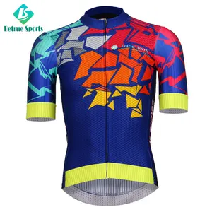 Großhandel Fahrrad bekleidung Blank Custom Bike Kleidung Sublimation Custom Fahrrad Trikots