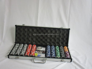 500pc 14 Gram Yin Yang Design <strong>Poker</strong> <strong>Chip</strong> <strong>Set</strong> - Product Image 4