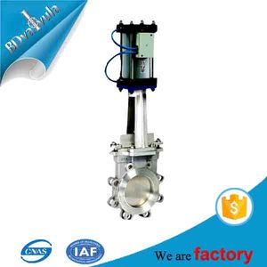 Trung Quốc Nhà máy thủy lực Mặt bích 2 ''-24'' DN50-600 dao Van cổng - Product Image 3