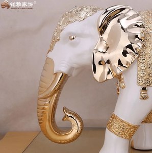 Centrotavola per la decorazione della tavola regalo artigianale <span class=keywords><strong>statua</strong></span> animale in resina <span class=keywords><strong>statua</strong></span> di <span class=keywords><strong>elefante</strong></span> thailandese - Product Image 5