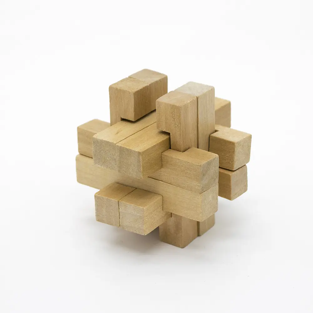 Brain Teaser Wooden 3D Jigsaw Puzzles For Children