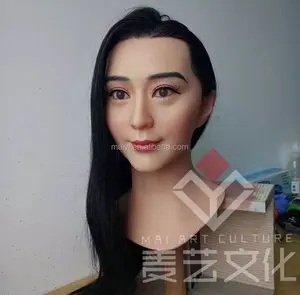 Realistic sculpture Chinese women female bingbingfan star statue for celebrity wax silicone Statues museum
