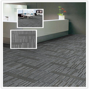 Hipervínculo Ppropolylene material extraíble 50*50 cm pesado oficina loseta de moqueta - Product Image 1