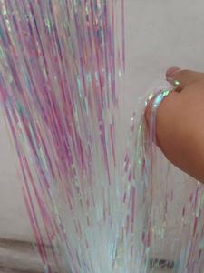 Decorazione per tenda con frangia in lamina iridescente per feste con pavese per addio al nubilato e addio al nubilato - Product Image 4