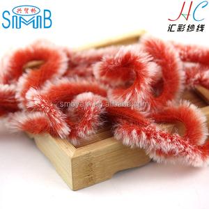 100% Polyester Animal Fur Hand Knitting <strong>Yarn</strong> 2 New Fashion <strong>Fancy</strong> Polyester Scarf Hat Blended Faux Fur <strong>Yarn</strong> Soft <strong>Feather</strong>