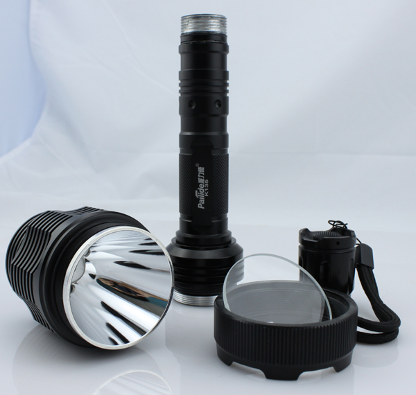 Professional Custom Emergency Rechargeable LED Flashlight Aluminum Alloy IP66 Factory Price Patent Product for Flashlights