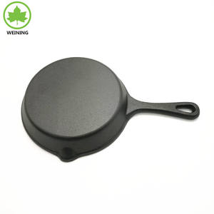 Pre-experimentado utensilios de cocina de hierro fundido sartén - Product Image 5