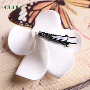 K-1011 4-9cm En Gros mousse artificielle frangipani plumeria pinces à cheveux fleur en mousse artificielle pour hawaii couronne - Product Image 6