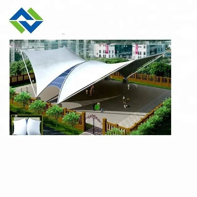 PTFE Canopy Tent Màng Kiến Trúc Cho Sân Vận Động Lợp
