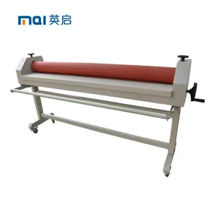 INQI 1.6 m मैनुअल ठंड laminator मशीन फोटो कागज laminating के लिए