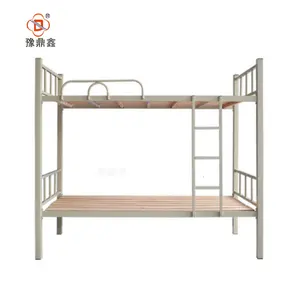 simple modern design metal bed customised size dormitory/home bed strong frame