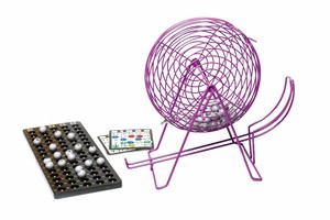 Jaula de bingo metálica de 6 pulgadas, juego de bingo de plástico, máquina de bingo para juegos de bebida sin vasos de chupito, lotería - Product Image 4