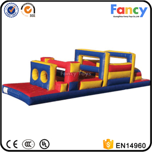 Circuito <span class=keywords><strong>de</strong></span> Obstáculos Inflable para Niños con Certificación EN14960 CE y Castillo Inflable con 3 Años <span class=keywords><strong>de</strong></span> Garantía, Material <span class=keywords><strong>de</strong></span> PVC para Uso en Exteriores - Product Image 4