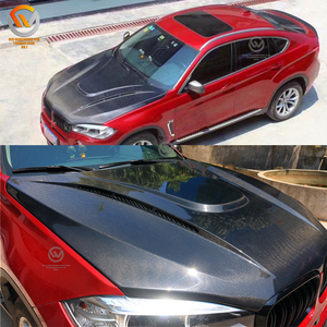 สำหรับ BMW X5/X5M X6 X6M F15 F16 14-17คาร์บอนไฟเบอร์ฝาครอบเครื่องยนต์ Bonnet <span class=keywords><strong>Hood</strong></span> - Product Image 1
