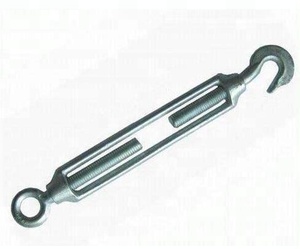 Repliable DIN1480, boucle à air chaud avec crochet et œil, plaqué Zinc ou galvanisé à chaud - Product Image 1