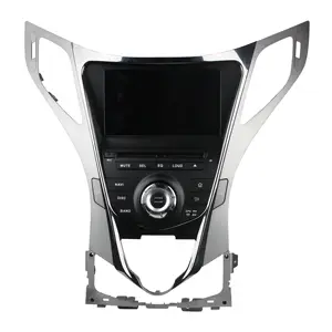 8 אינץ אנדרואיד 9.0 dvd לרכב מולטימדיה נגן עבור יונדאי AZERA 2011-2012 רכב רדיו סטריאו אודיו GPS ניווט