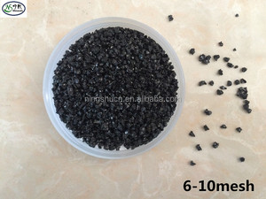 Harga Rendah Per Ton Butiran Kuarsa Pasir Silika Hitam untuk Pasir Bangunan