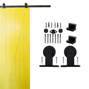 <span class=keywords><strong>Rail</strong></span> <span class=keywords><strong>coulissant</strong></span> Piste Grange Quincaillerie Rustique Porte En Bois - Product Image 6