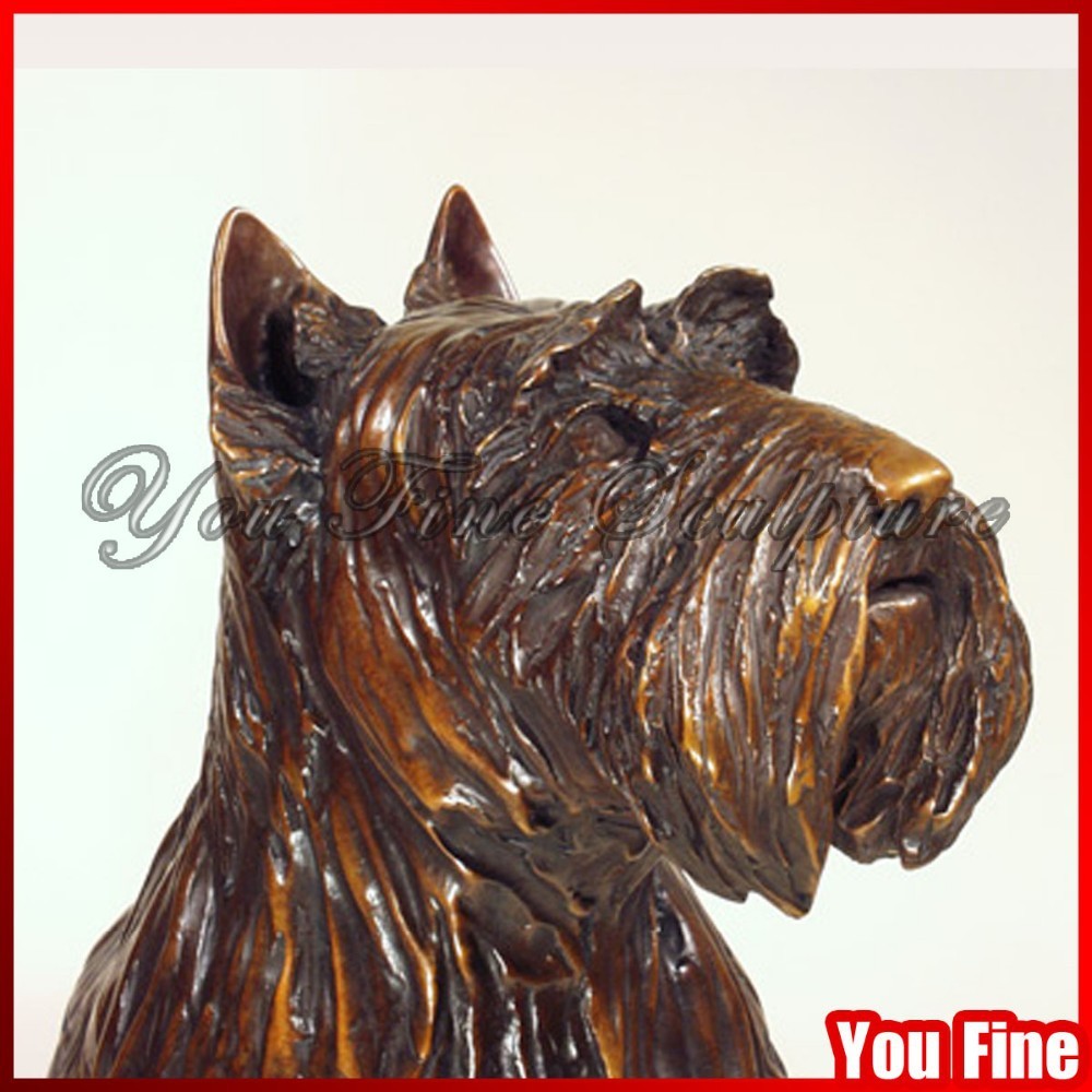 Design Toscano Terrence Le Terrier Statuette Chien Jardin - Sculpture Humoristique 30 Cm Polyrésine