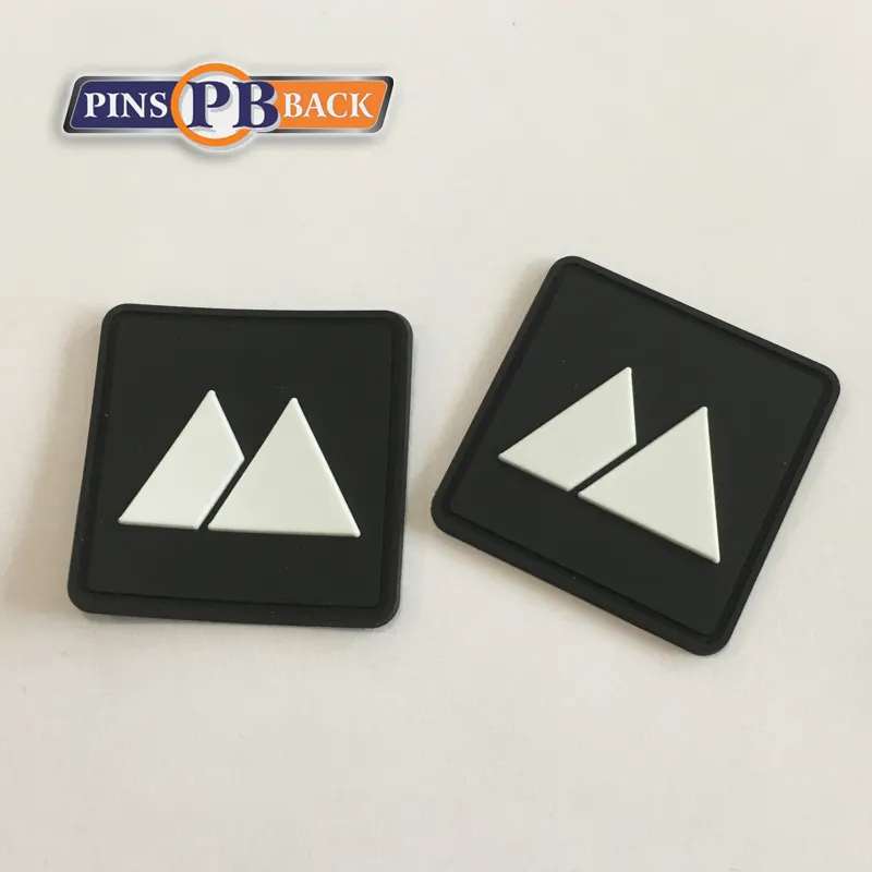 Personalized logo custom soft pvc clothing rubber badge 3d Rubber Embroidery Patch manufacturer Pvc Patch for clothing