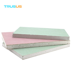 Plaque <span class=keywords><strong>de</strong></span> plâtre ignifuge pour plafond, norme européenne, panneau <span class=keywords><strong>de</strong></span> cloison sèche décoratif, épaisseur 9-16 mm, certifié CE pour un style moderne - Product Image 5