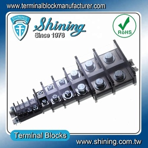 TA-100 Din Rail <b>Mounted</b> 100A Heavy Duty Terminal <b>Block</b> - Product Image 6
