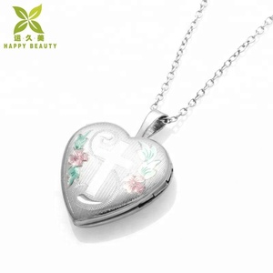 ขายร้อนหัวใจ lockets เงินสเตอร์ลิง Photo locket ขายส่ง