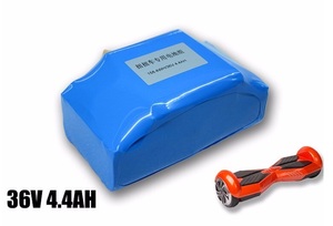 18650 10S2P 36v 4.4ah 158wh二輪ホバーボード/電動スクーター用リチウムイオンバッテリーパック