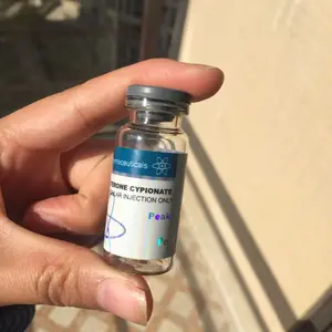 Pharma bottle vial label custom adhesive 10ml vial labels