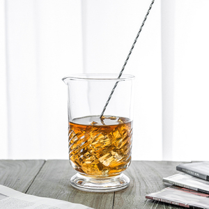 Verre à cocktail moderne soufflé à la main, transparent, sans plomb, de haute qualité, 650 ml, avec pied, pour bar, NOVARE - Product Image 4