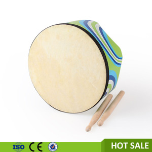 Tambor de madera piso barato tambor con palos para niños precio de fábrica - Product Image 2