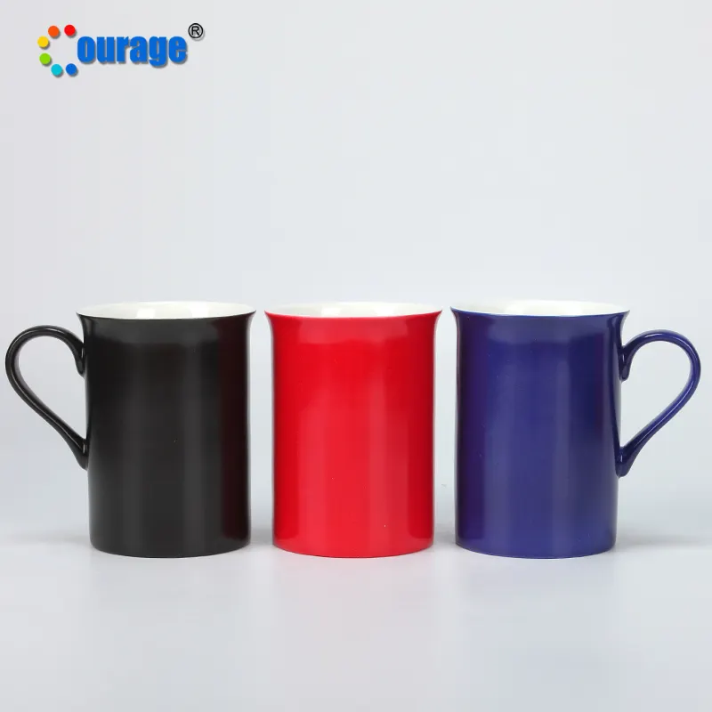 Glossy New Bone Trung Quốc Nhiệt Màu Thay Đổi Ma Thuật Mug Giá Bán Buôn