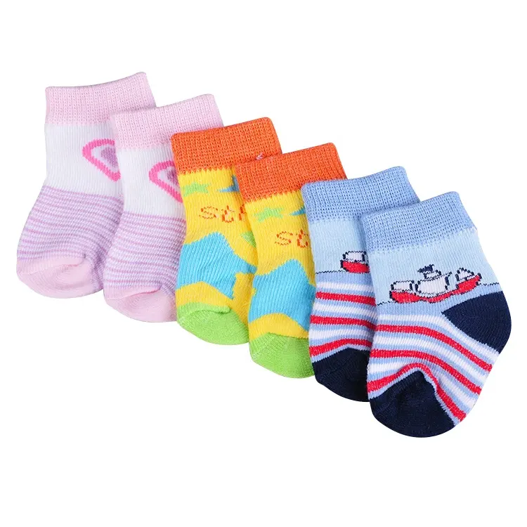 Китайский производитель, высокое качество, дешевая мягкая ткань, умные носки для новорожденных