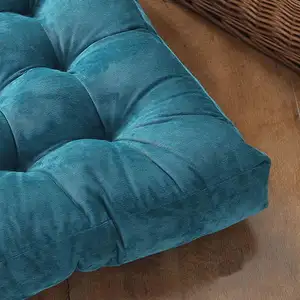 Chất lượng cao nhà văn phòng rắn màu sắc sang trọng vải sàn đệm Pad Yoga gối Ghế đệm - Product Image 3