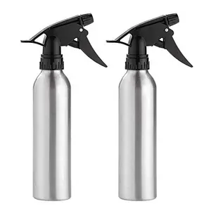 Professional Aluminum Spray Bottles: Refillable Black Trigger Sprayer