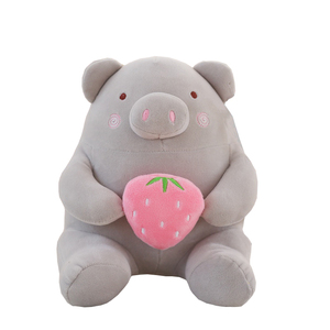 <strong>Realistic</strong> fruit <strong>pig</strong> pillows stuffed <strong>toys</strong> as china's <strong>toy</strong> export wholesale fruit animal <strong>pig</strong> 2017 hot  plush  <strong>baby</strong> soft toy customized - Product Image 1