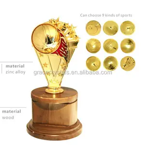 धातु खेल ट्रॉफी घटकों - Product Image 1