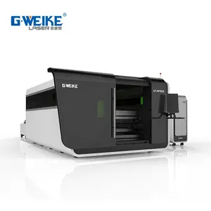 Máquina de corte da fibra do laser do metal da folha da weike 2kw e equipamentos lf3015ga